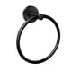thumbnail image 1 of Anillo Moderno para Toalla de baño, Color Negro Mate, 1 of 4