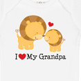 thumbnail image 4 of Inktastic I Love My Grandpa Boys or Girls Baby Bodysuit, 4 of 5
