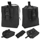 thumbnail image 2 of 2pc Bolsa Táctica Militar Bolsa Recuperadora Táctica Camping Malubero  Negro, 2 of 5
