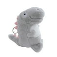 thumbnail image 5 of Cartoon Dinosaur Pendant Plush Stuffed Animal Keychain Elastic Soft Portable Schoolbag Shoulder Bag Decoration Pendant Toddler Playset Pendant Doll Keyring, 5 of 7