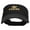 Black, variant on Poker King Embroidered Cotton Twill Sun Visor - White OSFM