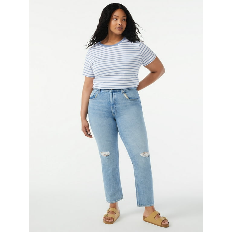 Free Assembly Women's Original 90's Straight Jeans 