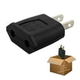 thumbnail image 1 of Clavija Convertidor Tipo Europeo a Americano Para Viaje 25Pz Yeilite, 1 of 6
