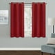 thumbnail image 1 of Cortinas opacas MYSKY HOME rojas de 42 x 114 cm para ventanas pequeñas, 1 of 8