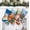 Colorful Print, variant on GEX Worldwide 2026 Christmas Stocking Classic Painting Pattern for Family 20" Large Stocking Fireplace Decor Hanging Ornament (4 Pack)