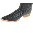 thumbnail image 2 of The Western Shops Men’s Crocodile Alligator Print Snip Toe Cowboy Boot 12 inch Shaft, 2 of 4