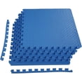 thumbnail image 1 of Puzzle Exercise Mat with EVA Foam Interlocking Tiles for MMA Exercise Gymnastics and Home Gym Protective Flooring Thick Square Feet, 1 of 9