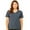 Heather Navy, variant on BELLA+CANVAS® Women's Short Sleeve V-Neck T-Shirt
