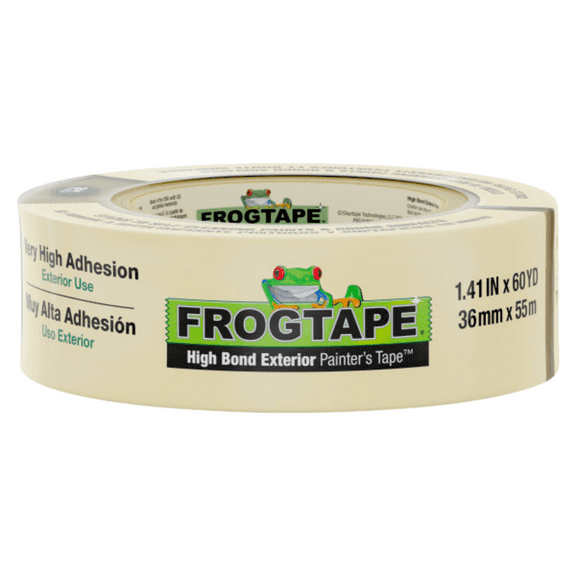 FrogTape High Bond Exterior Painter's Tape: 1.41 in. x 60 yds. (Beige)