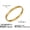 Z628-Gold, variant on Gold Bangle Bracelet for Women, 18K Gold Plated Bracelet, Minimalist Dainty Stackable Gold Bracelet, Lightweight Open Bangle Jewelry for Daily Wear