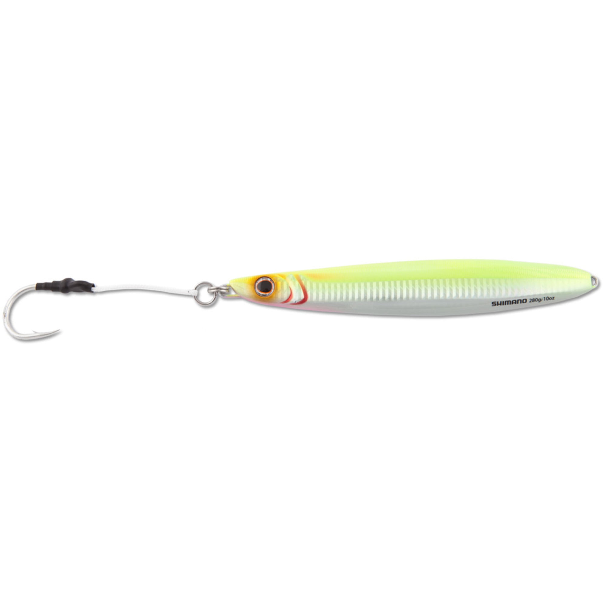 Shimano Fishing BFLY FLATSIDE 140G ZEBRA GLW Jigs [BFLFS140ZG]