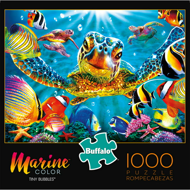 Janice lemmer klik Buffalo Games 1000-Piece Marine Color Collection Tiny Jigsaw Puzzle -  Walmart.com