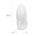 thumbnail image 3 of Simple Designs Porcelain Rocketship Table Lamp, 3 of 8
