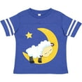 thumbnail image 3 of Inktastic Cute Sheep, Sleeping Sheep, Moon, Stars, Sleepy Boys or Girls Toddler T-Shirt, 3 of 5