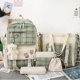 thumbnail image 2 of 5Pcs Canvas School Backpack Combo Set with Kawaii Bear Pendant Cute Pins Plaid Check Handle Shoulder Tote Bag Schoolbag, 2 of 4