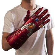 Iron Man Infinity Gauntlet,Iron Man Infinity Glove led Stone Light Up Halloween Party for Adult