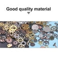 thumbnail image 4 of CIMAXIC Punk Style Gear Accessories Set for DIY Craft Decor with Durable Alloy Material Assorted Color,0.91"X0.91"X0.08", 4 of 4
