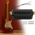 thumbnail image 1 of Pastilla de guitarra eléctrica de doble bobina precableada Humbucker de bajo ruido de alto rendimiento para Hugo Pastilla de doble bobina, 1 of 10