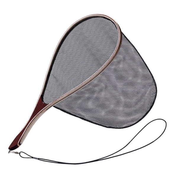 Pesca con mosca red de aterrizaje de pesca accesorios livianos regalo de malla de nylon red para agua salada kayak al aire libre agua dulce