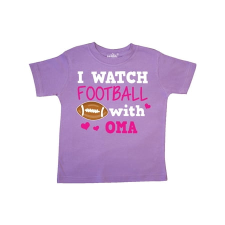 

Inktastic I Watch Football with My Oma Gift Toddler Toddler Girl T-Shirt