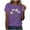 Purple Summer Tops for Women_P, variant on HAPIMO Women' Plus Size Bsaic Tees Round Neck Tees Flower Graphic Summer Tops for Women Fashion Clothes Casual Loose Elegant Blouses Dressy Tunic Blue S