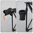 thumbnail image 5 of Sunrise Outdoor Folding Team Sports Bench For 6 Person, W/Cup holder and Carry Bag Black, 5 of 9
