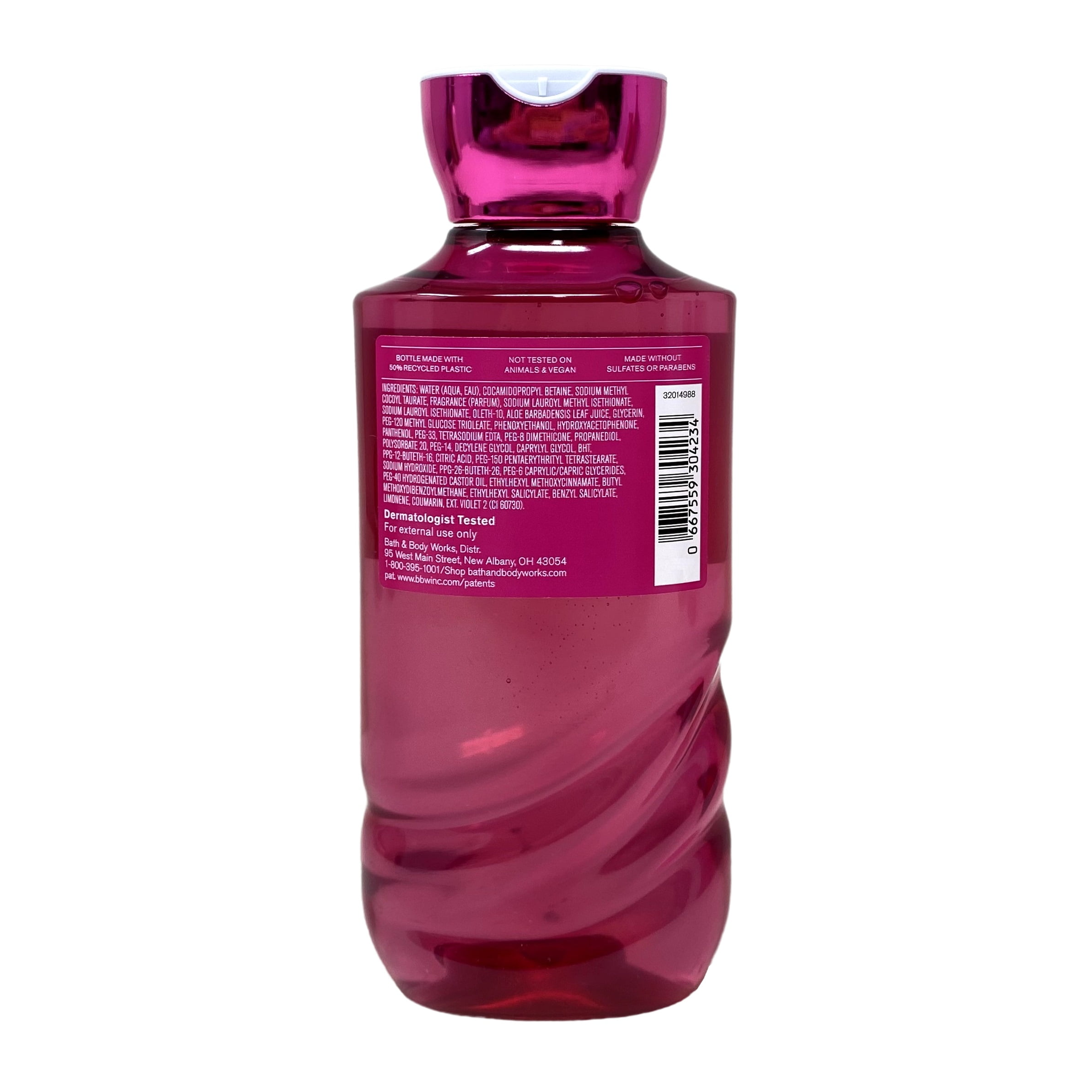 Bath & Body Works Perfect In Pink 2 Pack Body Wash Bundle with a Himalayan Salts Springs Bar Soap - Full Size