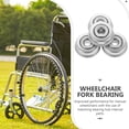 thumbnail image 2 of RUNROTOO Roulements de Fauteuil Roulant Acier au Carbone Argenté Step Stealing Performance Fluide, 2 of 7