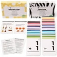 thumbnail image 1 of Tarjetas didácticas de suma y resta de Think Tank Scholar - 150 datos 1-12 - Subdatos 1-15 - Juegos de matemáticas galardonados - Aprenda a sumar y restar - Niños de 4 a 8 años en jardín de infantes 1, 1 of 5