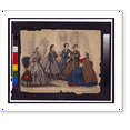 thumbnail image 2 of Historic Framed Print, Godey's fashions for February 1862.Capewell & Kimmel sc. - 2, 17-7/8" x 21-7/8", 2 of 9