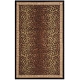 thumbnail image 2 of Safavieh Chelsea Doriane Bordered Wool Area Rug, Black/Brown, 5'3" x 8'3", 2 of 9