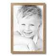 thumbnail image 2 of ArtToFrames 12" x 18" Gold Leaf with Bead Compo Picture Frame, 12x18 inch Gold Wood Poster Frame (WOM-4761), 2 of 8