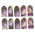 thumbnail image 2 of 10 pegatinas decorativas para scrapbooking, estilo vintage, para mascotas. Violeta, 2 of 9
