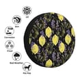 thumbnail image 4 of Yiaed Lavender Flowers Print Tire Wheel Cover, Waterproof Spare Tire Cover Fit for Jeep, Truck,Trailer, RV, SUV, Camper and Most Vehicle-14 inch, 4 of 6