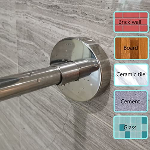 L Shaped Shower Rods