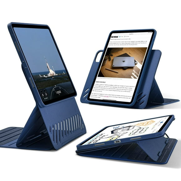 Funda para iPad Pro de 11 pulgadas, cubierta magnética extraíble ESR, azul