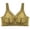 Yellow, variant on Women's Light Wireless T-Shirt Bra Sheer Mesh Lace Bra Womens Wide Strap V-Neck Thin Cup Comfortable Breathable Shaping Bralette Black 40