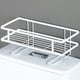thumbnail image 4 of Estante para inodoro sin perforaciones | Estante multifuncional de hierro para baño y ducha | Organizador resistente, blanco y gris, ahorra espacio | Fácil instalación sin taladrar | Estante, 4 of 9