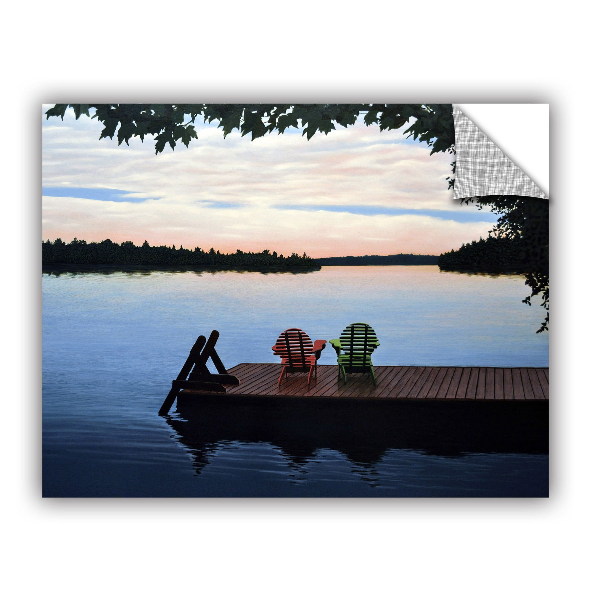 ArtAppealz Ken Kirsch "Tranquility" Removable Wall Art