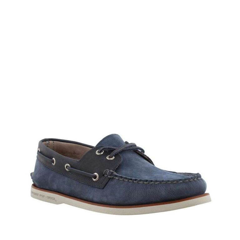Navy blue cheap sperrys men's