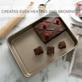 thumbnail image 3 of Kitchen Details Pro Series Non-Stick Baking Pan with Diamond Base, Carbon Steel, 3 of 7