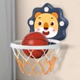 thumbnail image 4 of Aro De Baloncesto Colgante Para Interiores, Tablero De Baloncesto Colgante Para Niños De Plástico Pequeño 709H, Ventosa Potente Para Ejercicio, 4 of 8