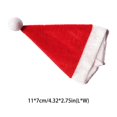 thumbnail image 2 of Toystoory 10 unids Mini Sombrero de Santa para Copas de Champán Altavoz Bluetooth Decoración Tela de Terciopelo Encantador Mini Sombreros de Navidad Kits de decoración para fiestas Toystoory HA017504-00, 2 of 6