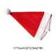 thumbnail image 5 of Bewildely 10 unids Mini Sombrero de Santa para Copas de Champán Altavoz Bluetooth Decoración Tela de Terciopelo Encantador Mini Sombreros de Navidad Kits de decoración para fiestas Bewildely HA017504-00, 5 of 6