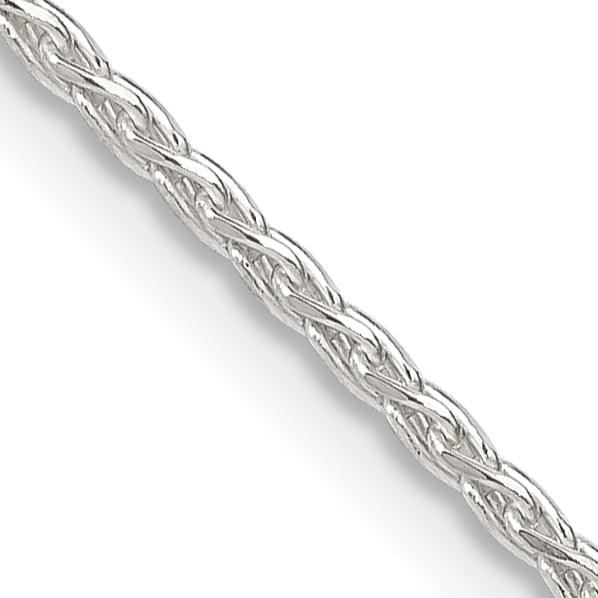 ✓Woman's Chain Necklace 21 grams Sterling Silver 925 Width 3-5 mm  Length 20 Inch