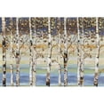 thumbnail image 3 of Pearce, Allison 18x13 Black Modern Framed Museum Art Print Titled - Dark Birch III, 3 of 5