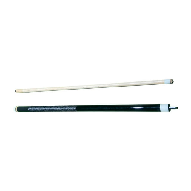 koolsoo 1/2 Queue de Billard Fendue Tendance Portable pour Maison Bar Hommes Femmes Noir