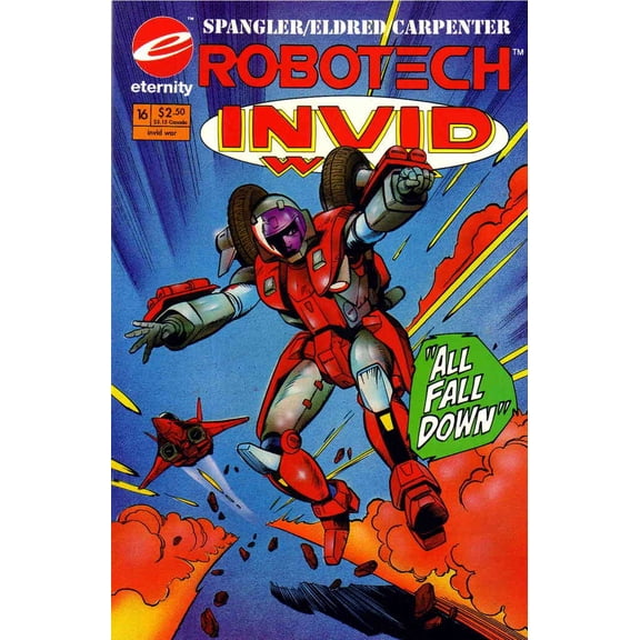 Robotech: Invid War #16 VF ; Eternity Comic Book
