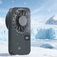 thumbnail image 6 of Fan Portable, Personal Fan, Mini Fan Digital Display Desktop Pocket Fan, USB 100 Speed Settings, 6 of 8