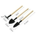 thumbnail image 3 of FACEGA 6Pcs Garden Tools Sturdy Shovels for Digging Ergonomic Gardening Hand Tools Set, 3 of 6